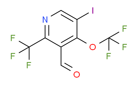 AM153037 | 1804436-38-1 | 5-Iodo-4-(trifluoromethoxy)-2-(trifluoromethyl)pyridine-3-carboxaldehyde