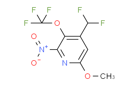 AM153045 | 1805085-66-8 | 4-(Difluoromethyl)-6-methoxy-2-nitro-3-(trifluoromethoxy)pyridine