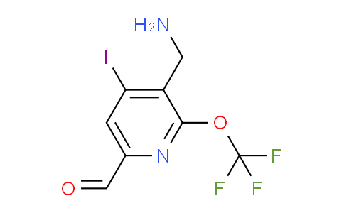 AM153046 | 1804840-55-8 | 3-(Aminomethyl)-4-iodo-2-(trifluoromethoxy)pyridine-6-carboxaldehyde