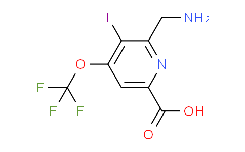 AM153059 | 1804649-14-6 | 2-(Aminomethyl)-3-iodo-4-(trifluoromethoxy)pyridine-6-carboxylic acid