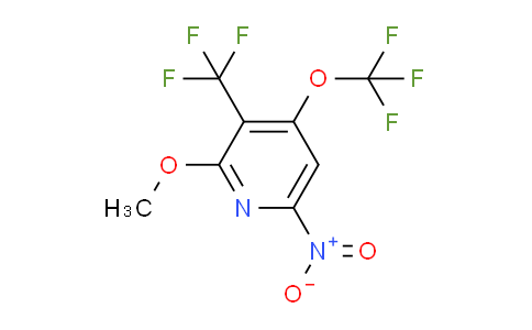 2-Methoxy-6-nitro-4-(trifluoromethoxy)-3-(trifluoromethyl)pyridine