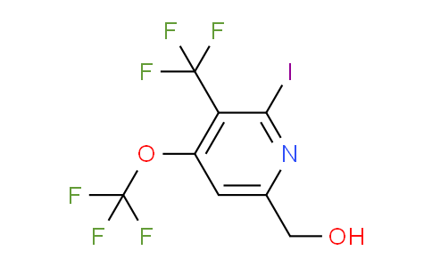 AM153061 | 1804355-28-9 | 2-Iodo-4-(trifluoromethoxy)-3-(trifluoromethyl)pyridine-6-methanol