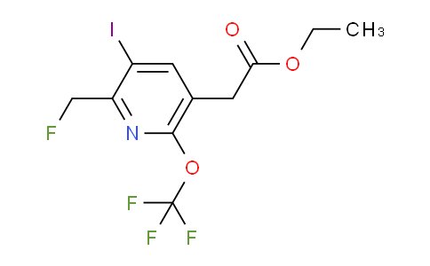 AM153062 | 1804744-47-5 | Ethyl 2-(fluoromethyl)-3-iodo-6-(trifluoromethoxy)pyridine-5-acetate