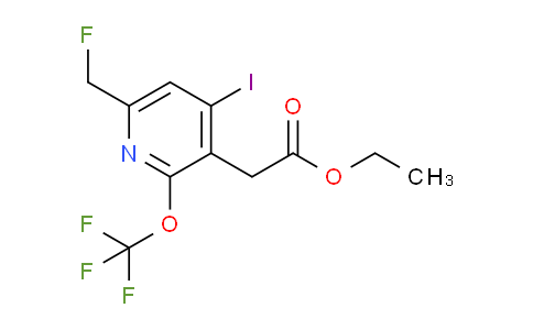 AM153063 | 1804358-47-1 | Ethyl 6-(fluoromethyl)-4-iodo-2-(trifluoromethoxy)pyridine-3-acetate