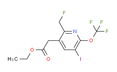 AM153069 | 1804801-67-9 | Ethyl 2-(fluoromethyl)-5-iodo-6-(trifluoromethoxy)pyridine-3-acetate