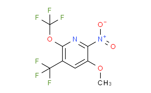 AM153070 | 1805085-90-8 | 3-Methoxy-2-nitro-6-(trifluoromethoxy)-5-(trifluoromethyl)pyridine
