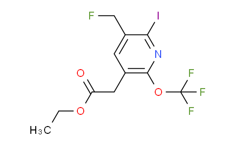 AM153078 | 1806743-72-5 | Ethyl 3-(fluoromethyl)-2-iodo-6-(trifluoromethoxy)pyridine-5-acetate