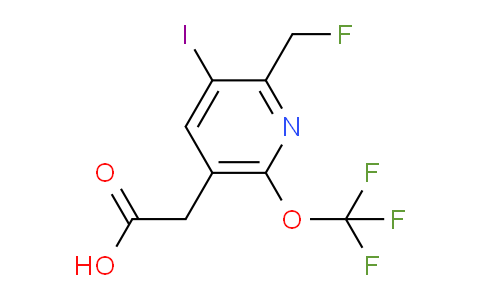 AM153080 | 1804442-29-2 | 2-(Fluoromethyl)-3-iodo-6-(trifluoromethoxy)pyridine-5-acetic acid