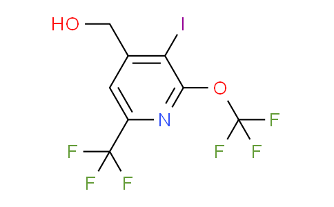 AM153081 | 1804841-96-0 | 3-Iodo-2-(trifluoromethoxy)-6-(trifluoromethyl)pyridine-4-methanol