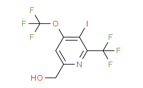 AM153085 | 1806031-12-8 | 3-Iodo-4-(trifluoromethoxy)-2-(trifluoromethyl)pyridine-6-methanol