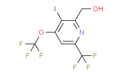 AM153086 | 1805079-17-7 | 3-Iodo-4-(trifluoromethoxy)-6-(trifluoromethyl)pyridine-2-methanol