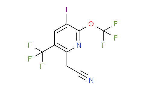AM153087 | 1806261-85-7 | 3-Iodo-2-(trifluoromethoxy)-5-(trifluoromethyl)pyridine-6-acetonitrile