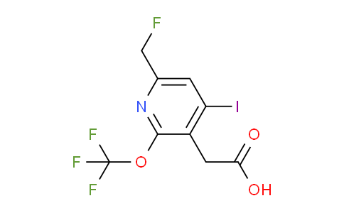 AM153089 | 1806743-16-7 | 6-(Fluoromethyl)-4-iodo-2-(trifluoromethoxy)pyridine-3-acetic acid