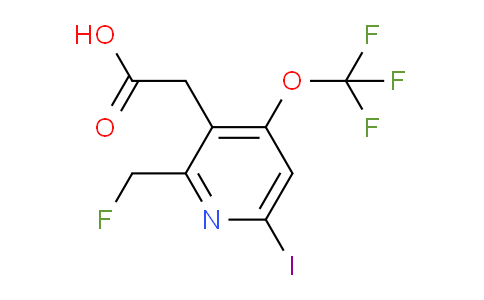 AM153093 | 1804636-33-6 | 2-(Fluoromethyl)-6-iodo-4-(trifluoromethoxy)pyridine-3-acetic acid