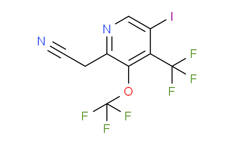 AM153095 | 1804638-27-4 | 5-Iodo-3-(trifluoromethoxy)-4-(trifluoromethyl)pyridine-2-acetonitrile