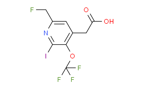 AM153096 | 1804744-15-7 | 6-(Fluoromethyl)-2-iodo-3-(trifluoromethoxy)pyridine-4-acetic acid