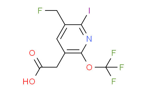 AM153100 | 1805078-06-1 | 3-(Fluoromethyl)-2-iodo-6-(trifluoromethoxy)pyridine-5-acetic acid
