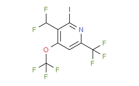AM153105 | 1806261-40-4 | 3-(Difluoromethyl)-2-iodo-4-(trifluoromethoxy)-6-(trifluoromethyl)pyridine