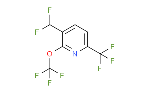 AM153110 | 1806261-48-2 | 3-(Difluoromethyl)-4-iodo-2-(trifluoromethoxy)-6-(trifluoromethyl)pyridine