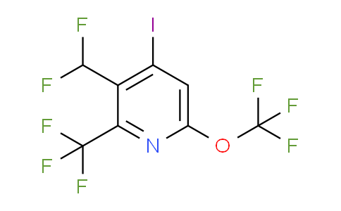 AM153112 | 1805994-57-3 | 3-(Difluoromethyl)-4-iodo-6-(trifluoromethoxy)-2-(trifluoromethyl)pyridine