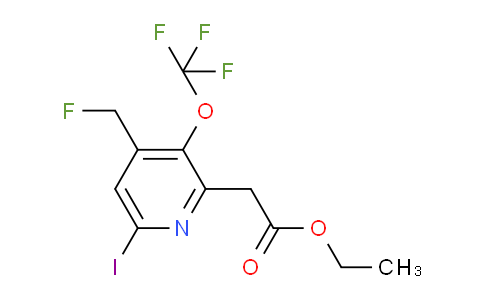 AM153120 | 1804358-94-8 | Ethyl 4-(fluoromethyl)-6-iodo-3-(trifluoromethoxy)pyridine-2-acetate