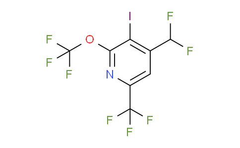 AM153121 | 1804358-74-4 | 4-(Difluoromethyl)-3-iodo-2-(trifluoromethoxy)-6-(trifluoromethyl)pyridine