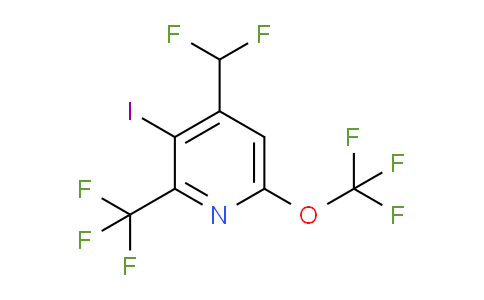 AM153122 | 1804920-88-4 | 4-(Difluoromethyl)-3-iodo-6-(trifluoromethoxy)-2-(trifluoromethyl)pyridine