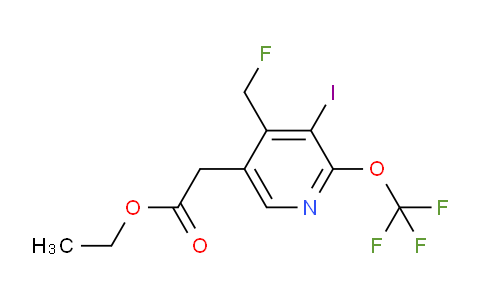 AM153123 | 1805993-80-9 | Ethyl 4-(fluoromethyl)-3-iodo-2-(trifluoromethoxy)pyridine-5-acetate