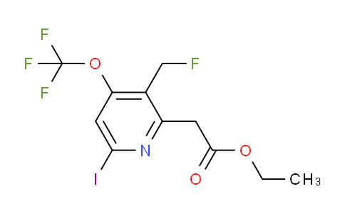 AM153127 | 1806139-04-7 | Ethyl 3-(fluoromethyl)-6-iodo-4-(trifluoromethoxy)pyridine-2-acetate