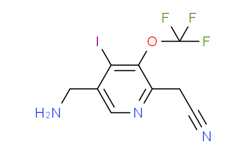 AM153128 | 1806194-70-6 | 5-(Aminomethyl)-4-iodo-3-(trifluoromethoxy)pyridine-2-acetonitrile
