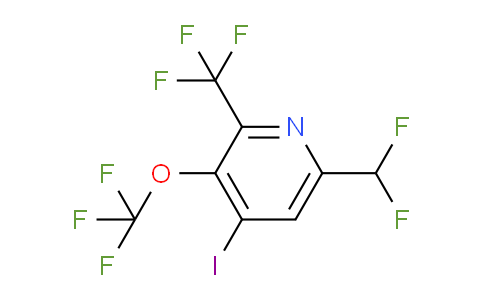 AM153135 | 1806261-18-6 | 6-(Difluoromethyl)-4-iodo-3-(trifluoromethoxy)-2-(trifluoromethyl)pyridine