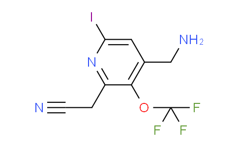 AM153137 | 1806135-29-4 | 4-(Aminomethyl)-6-iodo-3-(trifluoromethoxy)pyridine-2-acetonitrile