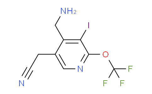 AM153140 | 1804840-14-9 | 4-(Aminomethyl)-3-iodo-2-(trifluoromethoxy)pyridine-5-acetonitrile