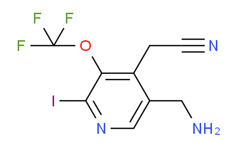 AM153145 | 1804648-48-3 | 5-(Aminomethyl)-2-iodo-3-(trifluoromethoxy)pyridine-4-acetonitrile