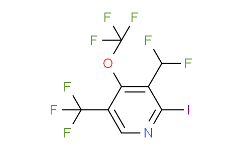 AM153150 | 1804766-83-3 | 3-(Difluoromethyl)-2-iodo-4-(trifluoromethoxy)-5-(trifluoromethyl)pyridine