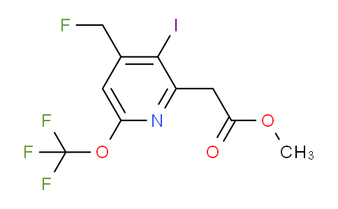 AM153152 | 1804766-40-2 | Methyl 4-(fluoromethyl)-3-iodo-6-(trifluoromethoxy)pyridine-2-acetate