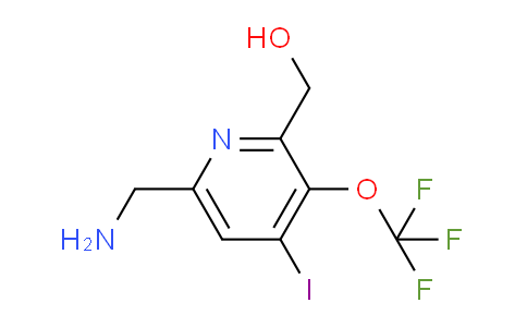 6-(Aminomethyl)-4-iodo-3-(trifluoromethoxy)pyridine-2-methanol