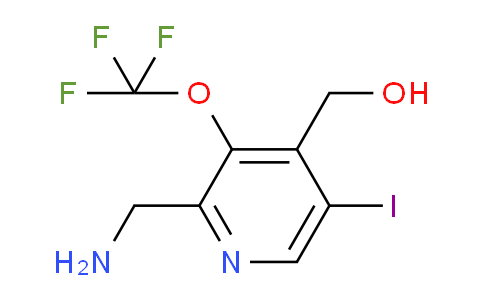 2-(Aminomethyl)-5-iodo-3-(trifluoromethoxy)pyridine-4-methanol