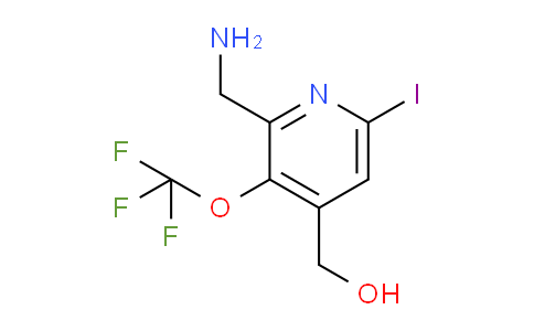 2-(Aminomethyl)-6-iodo-3-(trifluoromethoxy)pyridine-4-methanol