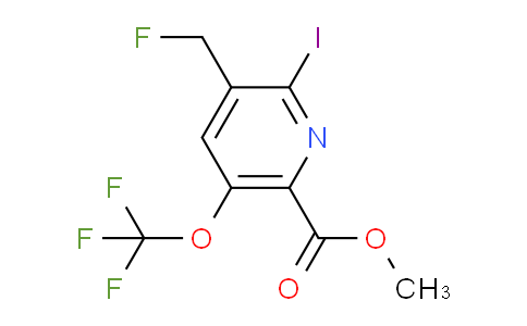 AM153167 | 1806746-28-0 | Methyl 3-(fluoromethyl)-2-iodo-5-(trifluoromethoxy)pyridine-6-carboxylate