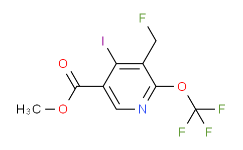 AM153169 | 1804350-96-6 | Methyl 3-(fluoromethyl)-4-iodo-2-(trifluoromethoxy)pyridine-5-carboxylate