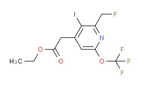 AM153171 | 1806743-42-9 | Ethyl 2-(fluoromethyl)-3-iodo-6-(trifluoromethoxy)pyridine-4-acetate