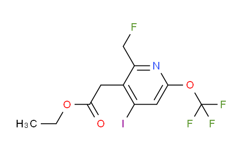 AM153175 | 1804841-46-0 | Ethyl 2-(fluoromethyl)-4-iodo-6-(trifluoromethoxy)pyridine-3-acetate
