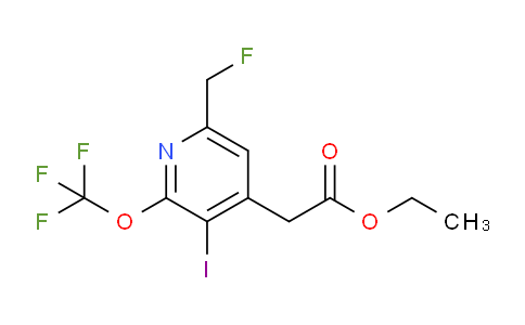 AM153177 | 1804766-53-7 | Ethyl 6-(fluoromethyl)-3-iodo-2-(trifluoromethoxy)pyridine-4-acetate