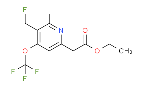 AM153184 | 1804801-72-6 | Ethyl 3-(fluoromethyl)-2-iodo-4-(trifluoromethoxy)pyridine-6-acetate