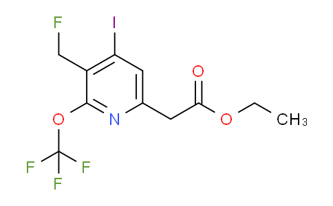 AM153189 | 1804744-55-5 | Ethyl 3-(fluoromethyl)-4-iodo-2-(trifluoromethoxy)pyridine-6-acetate