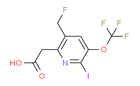AM153190 | 1804840-87-6 | 5-(Fluoromethyl)-2-iodo-3-(trifluoromethoxy)pyridine-6-acetic acid