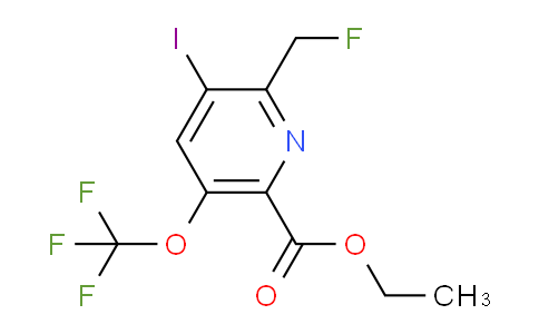 AM153192 | 1804743-28-9 | Ethyl 2-(fluoromethyl)-3-iodo-5-(trifluoromethoxy)pyridine-6-carboxylate