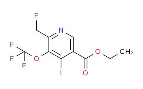 AM153194 | 1806260-64-9 | Ethyl 2-(fluoromethyl)-4-iodo-3-(trifluoromethoxy)pyridine-5-carboxylate