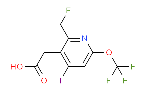 AM153198 | 1804636-27-8 | 2-(Fluoromethyl)-4-iodo-6-(trifluoromethoxy)pyridine-3-acetic acid
